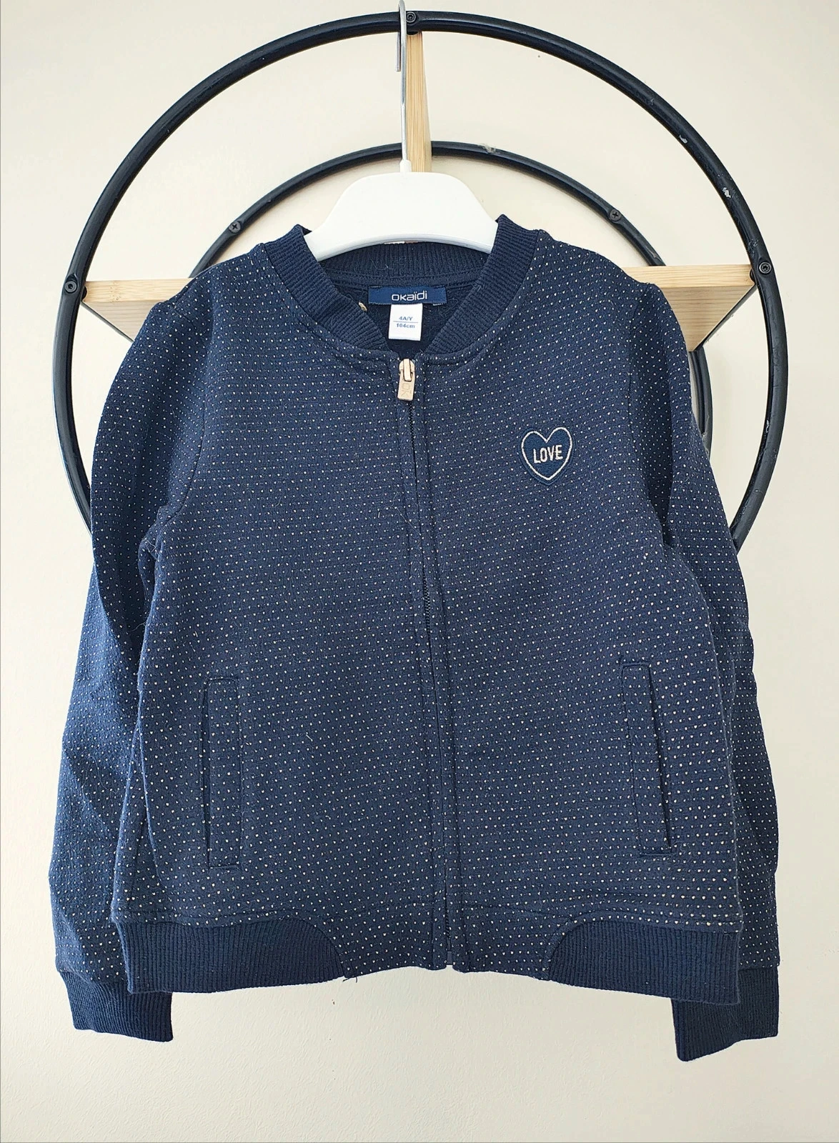 4 ans veste zippée mi saison Okaïdi